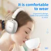 Kulaklıklar Hoco W35 HIFI Ses kablosuz Bluetooth 5.3 40mm kulaklık müzik kulaklık oyunu Sport Handfree Earbud Mic Destek TF Kart Aux