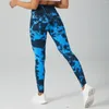 Calças ativas impressas malha sem costura ioga fitness legging women ginout wym high sports esportes pilates pilates elásticos respiráveis