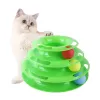 Toys Interactive Cat Intelligence Training Toys Set di Tunnel Selfhey Tunnel Tunnel Torre di addestramento per Cat Jouet Chat Juguetes Gatos