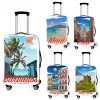 Akcesoria Nordic Travel City Print Bagaż pokrywka Havana Włoch w Londyn Rome Maui Suitcase Protective Covery Cover Case Case Case