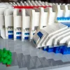 Blocks kannte gebautes Paris -Stil Fußballstadion Modell Micro Mini Diamond Block Kit Kinder Erwachsener Montage Fußballfeld Ziegel Set Puzzlespielzeug