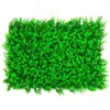 Artificial Plant Greenery Faux Grass Lawn Panels Wall Fence Home Garden Backdrop Decor Turf for Dog Pet Area Indoor 40x60cm