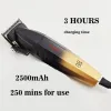 Clippers VGR V003 Professional 9000rpm 5V Motor Motor Push Push Clipper Barber Huile Head Gradient 2500mAh Liion Battery Trimmer Toummer