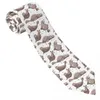 Papo ties il leone marino cravatta animale 3d stampato cravat street cravatto stretto