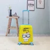 Carry-Ons New Cartoon Children Rolling Luggage Wheeled bag 18 inch Kids Suitcase Boy Girl CarryOns ABS Luggage students Trolley suitcase