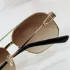 Nouveau design de mode de mode carrée SQUAGE SORMES 9663S Cadre métallique simple et populaire Sortie Volyme Outdoor UV400 Protection Eyewear