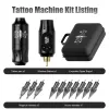 Maskiner Tatuering Maskinpaket Fullt utrustat full rotation Tattoo Power Pen med patronnål Permanent Makeup Machine Tattoo Body Art