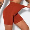 Shorti da yoga senza cuciture a costine di womens High Waist Shoga a prova di fitness a prova di fianco Hip Fitness Fitness Counch Sports Gym Gambings Vendita 240416