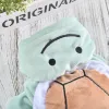 Apparel Green Happy Turtle Halloween Pet Dog Doging For Small Puppy Cat Hood Two Legs Winter Warm Doggie Tengy Hoodie Vestes Vestes