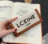 Designer Women Recamitine Letters tela portafogli lunghi borse clutch borse di carta di credito portafoglio personalizzato con foto pieghevole a grande capacità