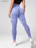 Tours de survêtement pour femmes Leggings de formation sans couture pantalons de yoga de la levage de la fitness personnalisés de la fitness.