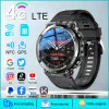 Control 4G LTE SmartWatch Google Play Speat Applion Software Software Dual Camera Video Calls 1.39 "Строгая экрана Smart Watch для мужчин