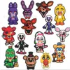 40Colors Halloween Game Bear Gothic Anime Charms Wholesale Childhood Memories Game Funny Gift Cartoon Charms Shoe Accessories PVC Decoration Buckle Soft Rubber