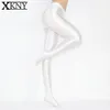 XCKNY XS-3XL SATINE GLOSSY ONEAQUE PANTY SEXY PANKS YOGA PAND HOOG TAARE KOUNTEN SLEDIGE HOOG HIGH ELASTICITEIT Glanzende broek 240408