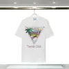 24SS Fashion T-shirt Men Femmes Designers T-shirts T-T-TEES TOPS HOMM'S CAS CAS CASS