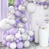 Party Decoration Purple Ballons Ballous