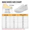 Casual Shoes Personalized Flat For Women Print On Demand White Sole Black Lace Up Sneakers Footwear Custom Vulcanized