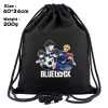 Taschen Anime Blue Lock Tragbarer Kordeltrainer -Rucksack -Drawschnell -Ordner Umhängetasche Aufbewahrungsbeutel 1502