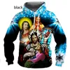 Bluzy męskie chrześcijańskie Bóg Jezus Cross Bluza z kapturem 3D Bluza Mężczyzna/kobieta bluza harajuku streetwear moda dla dzieci płaszcza