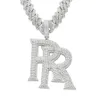 Designer smycken som säljer halsband silver 925 VVS Moissanite Diamond Hip Hop Ice Out Men's Personal Luxury Jewelry Pendant1999
