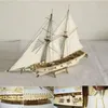 1 100 houten zeilbootschipmodel Montage kits diy gebouw speelgoedbootpuzzel decoratie ornament cadeau 240408