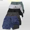 Shorts Fitness per uomo Anime Stampato 2 in 1 Accensione Sport Accensione Accensione Short Short Pantaloni a compressione