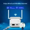 Routers Benton Déverrouiller 4G LTE CPE WiFi Router Wireless Cat4 300Mbps R06 Réseau à large bande avec emplacement SIM d'antenne externe