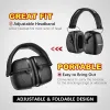 Accessoires Zohan Protection auditive Sénalisation des oreillettes de tir Protecteur d'oreille passive pour la gamme d'armes à feu Hunting Tonte Antitinie Earmuff NRR 30DB