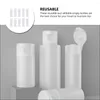 Bouteilles de rangement 10 pcs Top Top Squeeze Bottle Shampooing Hampooind Liquid Holders Travel ou Vide