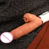 Konstgjord dildo onani anordning kvinnlig dildo stam manlig könsdel dildo automatisk tunga slick vibrationsmassager