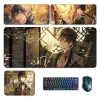 Pads Zhongli Maus -Pad Genshin Impact Mousepad Lapis Dei Tastaturpolster Rex Lapis Polster Computer PC Gaming Accessoires Schreibtischmatte