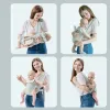 Bolsas Baby Carrier Sling Wrap simples portátil recém -nascido Backpack 036m Multifunction Kangaroo Wrap, itens de menino recém -nascido