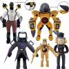 Куклы Skibidi туалетная плюшевая куколка игра Titan Drill Man Plushie Cartoon Clockman Cameraman TVMAN Мягкая фаршированная подушка декор игрушки декор детские подарок