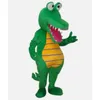 2024 Taille adulte Costume de mascotte Crocodile Halloween Carnaval Unisexe Adultes Tenue de fantaisie Costume Cartonnière