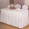 Table Cloth Polyester Pure Color El Tablecloth Conference Training Exhibition Sign In Elastic Gray22