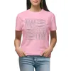 T-shirt Crosshatch Pathatch de Polos Polos T-shirts T-shirts esthétique T-shirts occidentaux pour les femmes