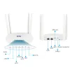 Router kuwfi 4g router wifi 150mbps 3g/4g wi fi router con scheda SIM router wireless sbloccati con antenna esterna 4pcs 32 utenti WiFi