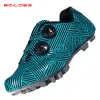 Calzado Boodon Nuevos zapatos de ciclismo Aprendible Agua de montaña Bike Racing Zapatos MTB Ciclismo Autleting Shoes Athletic Bicycle Zapatos