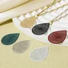 Charms 20pcs Iron Alloy Filigree Stamping Multicolor Drop Painted Hollow Pendants DIY Necklace Earrings Jewelry Gift 29mm X 22mm