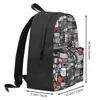 Rugzak Wijze woorden van het kantoor Quotes Backpacks Grote capaciteit Student Schooltas Schouder Laptop Rucksack Travel