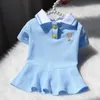 Spring Summer Dresses for Small Dogs Puppy Clothes Cute Polo Student Cat Skirt Dress Princess Dog Clothing vestido perro 240422