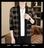 Luxe heren truien damesontwerper trui gebreide vest pocket lange mouwen mode gebreide shirtscouple trui jas