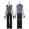 Аниме костюмы Sebastian Cosplay Anime Black Butler Cosplay Come Sebastian Michaelis Rel Play Come Uniform Drooch Dress Hails Y240422