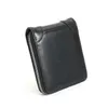 Money Clips RFID Card Holder Wallet for Men Short PU Leather Wallet Zipper Billfold Portable Luxury Designer Cardholder Mens Wallets Y240422