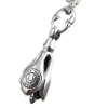 Pendants Bocai S925 STERLING Silver New Charm Pendent Pure Argentim Fashion Bouddhiste suspendu Dangler Amulet Bells