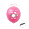 Party Decoration 100sts Easter Balloon Set Inomhus utomhusförsörjning Kids Happy 2024