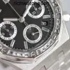 relógios de relógio à prova d'água da AP Assista Luxury Diamond Diamond Mens AP Chronógrafo Mechanicaps