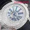 AP Female Wrist Watch Millennium Series Mens Watch 18K Platinum Material with T-Square Diamond Rear Automatic Mechanical Watch for Men