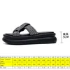 Slippers Fujin 5cm Rigiane microfibre Weave Pu Leather Femmes Sandales Platforme Céde Sandale Fashion Bling Summer Shoes