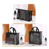 Cosmetic Bags Beauty Salon Eyelashes Extension Eyebrow Cosmetics School Bag Portable Makeup Health Club Travel Mesh Storage